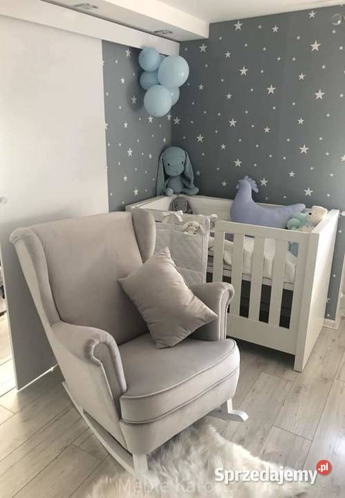 Fotel Uszak bujany do karmienia w stylu Fotele i pufy Warszawa