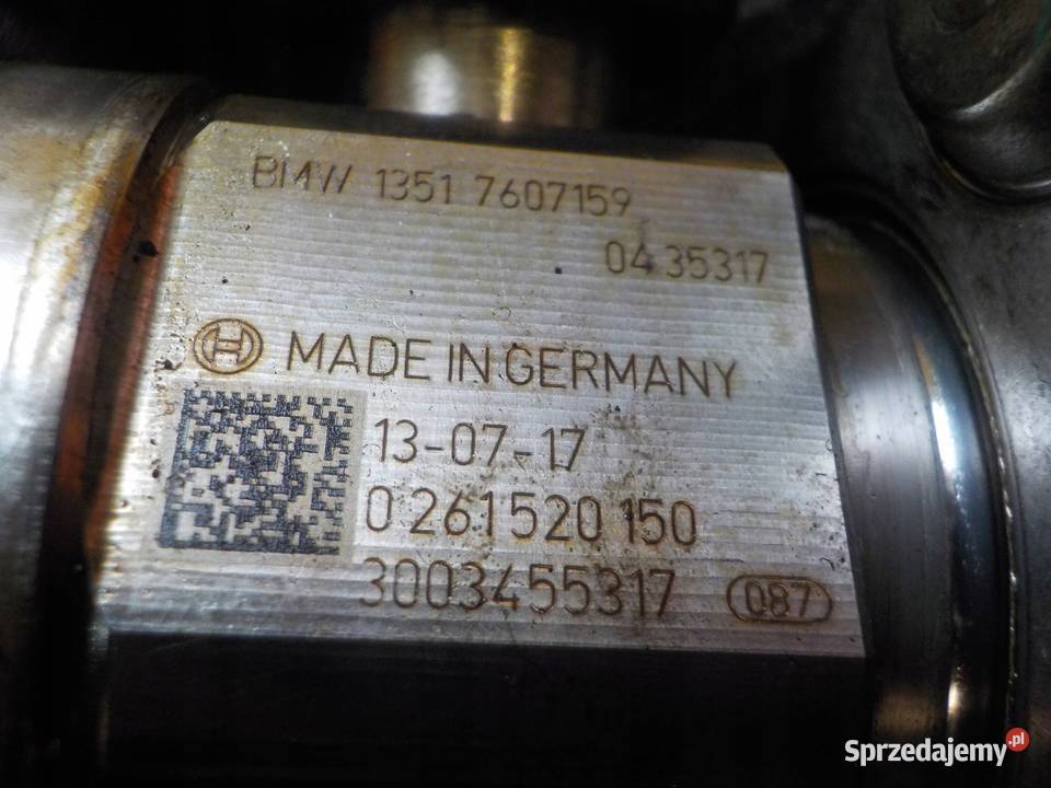 BMW 1 F20 F30 16 B 14r 136 N13B16A pompa paliwa osobowe Suków sprzedam