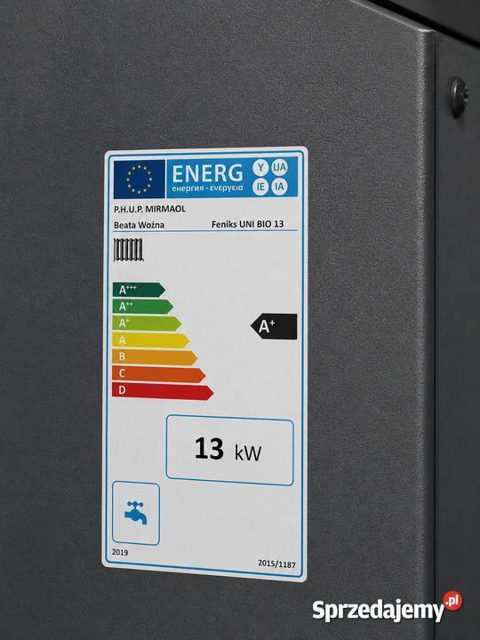 Kociol piec co 13kW do 160m2 na pellet 5 klasa