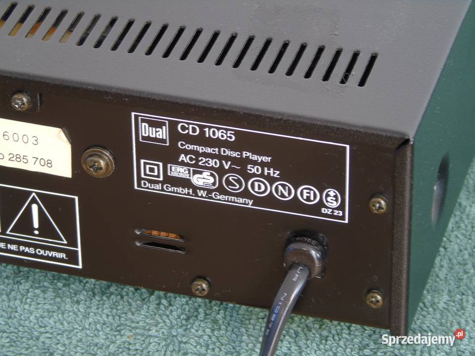 Świetne CD Dual CD1065 sprawny i ładny WYSYŁKA Elektronika podkarpackie Jasło