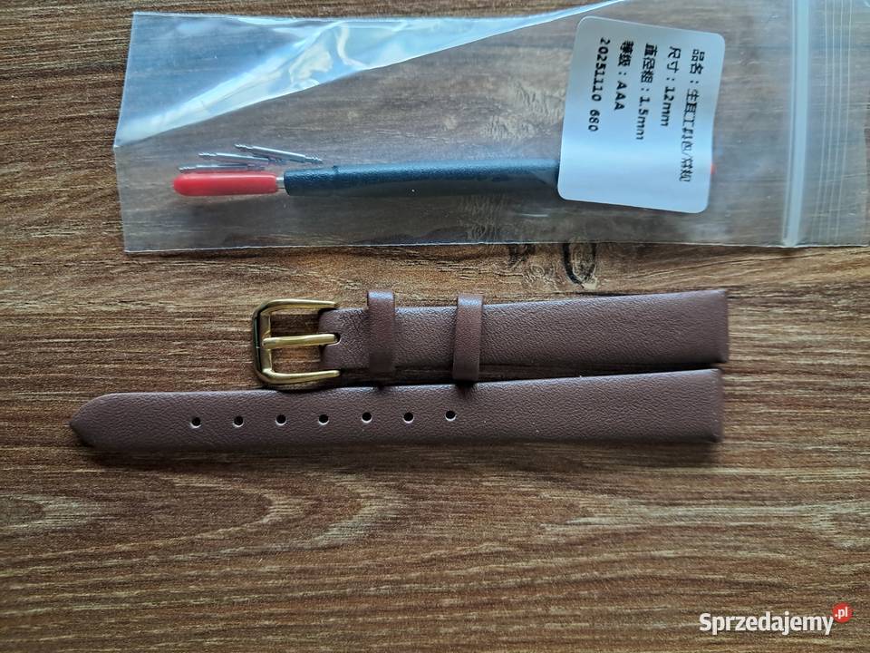 nowy pasek do zegarka 12 mm brak metki Zegarki i Biżuteria świętokrzyskie Sandomierz sprzedam