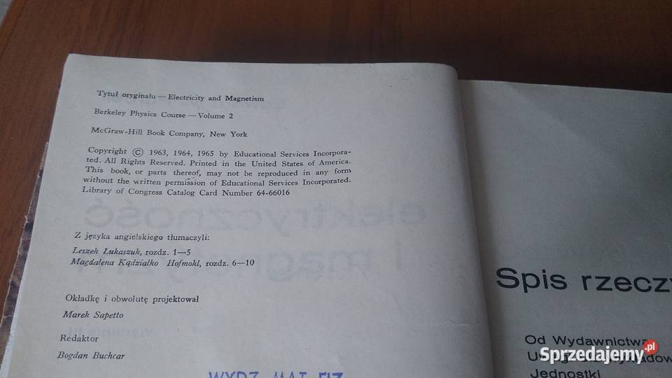 Elektryczność i magnetyzm Edward M Purcell