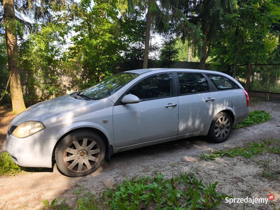 Nissan primera P12 2007 18 benzyna gaz Rok produkcji 2007 kujawsko-pomorskie Czarnowo