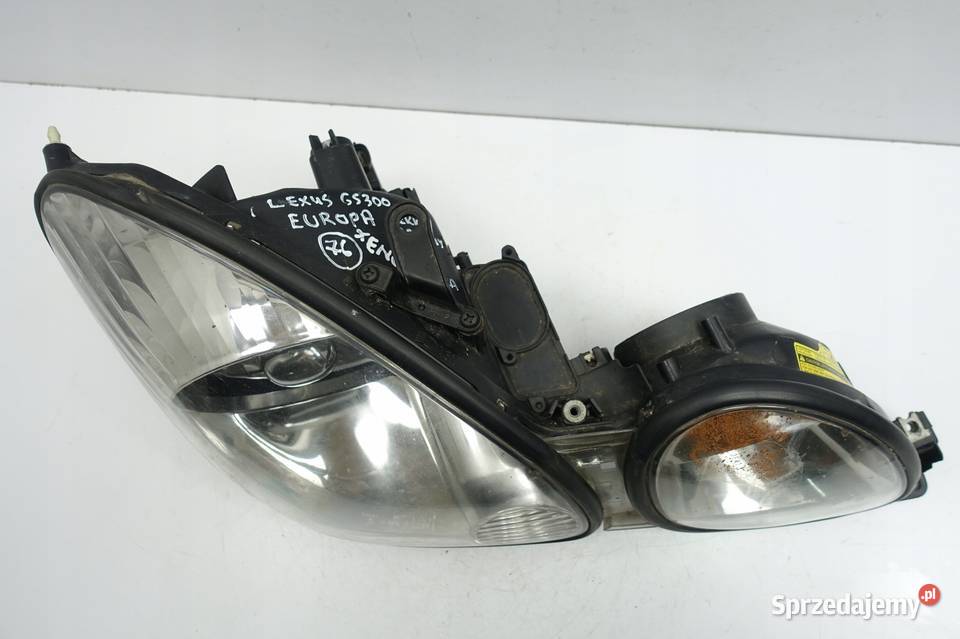 Lexus GS 300 GS300 II XENON PRZEDNIA LAMPA prawa osobowe Części samochodowe Janów