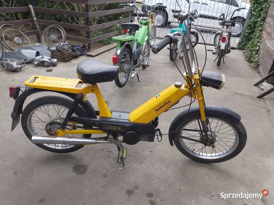 Motorower Jawa Babetta 44 letnia SilnikPali Rok produkcji 1982 Plewiska