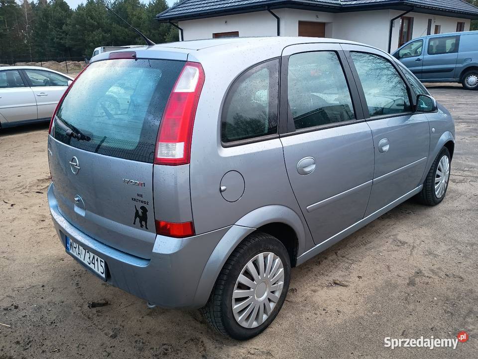 Opel Meriva 17 cdti 2005r nieuszkodzony