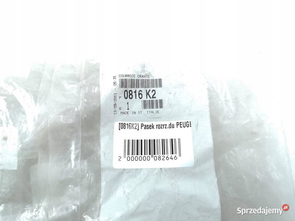 PASEK ROZRZĄDU CITROEN C5 C6 PEUGEOT 407 27 30 lubelskie