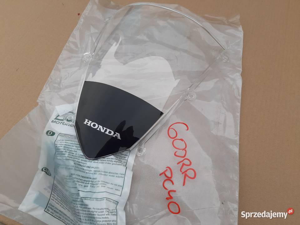 HONDA CBR 600RR PC40 SZYBA PRZEDNIA CZOŁOWA