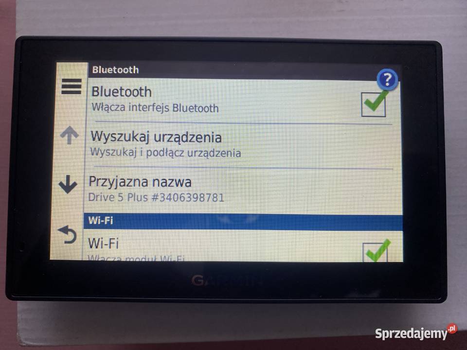 Nawigacja Garmin 5 Plus MTSdożywotnie sprzedam