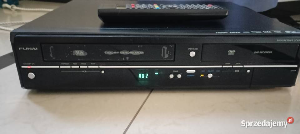 Funai WD6DM100 dvd recordervideorecorder Sędziszów