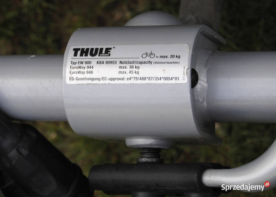 Uchwyt rowerowy Thule EuroWay 944 na hak Legnica