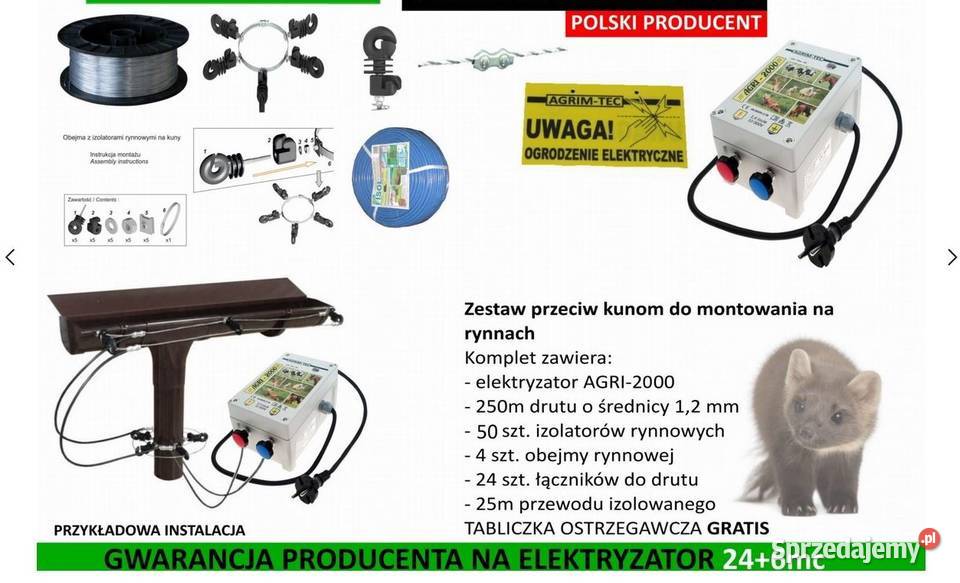 Pastuchy ogrodzenia elektryczne Kielce