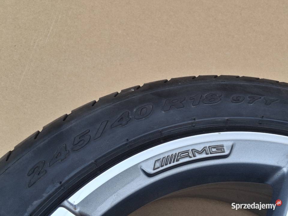 MERCEDES EKLASA W212 AMG KOŁO FELGA ALUFELGA 18