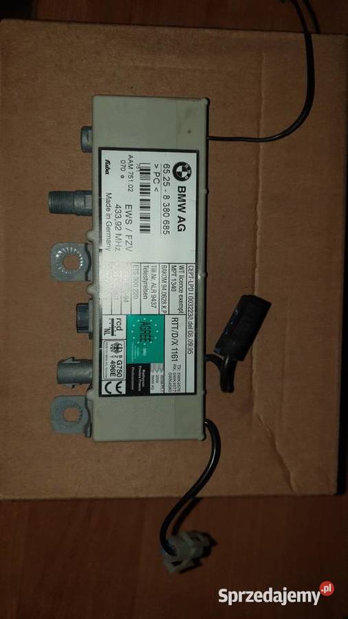 Antena zamka centralnego e39 sedan 43392MHz Pozostałe Barchów