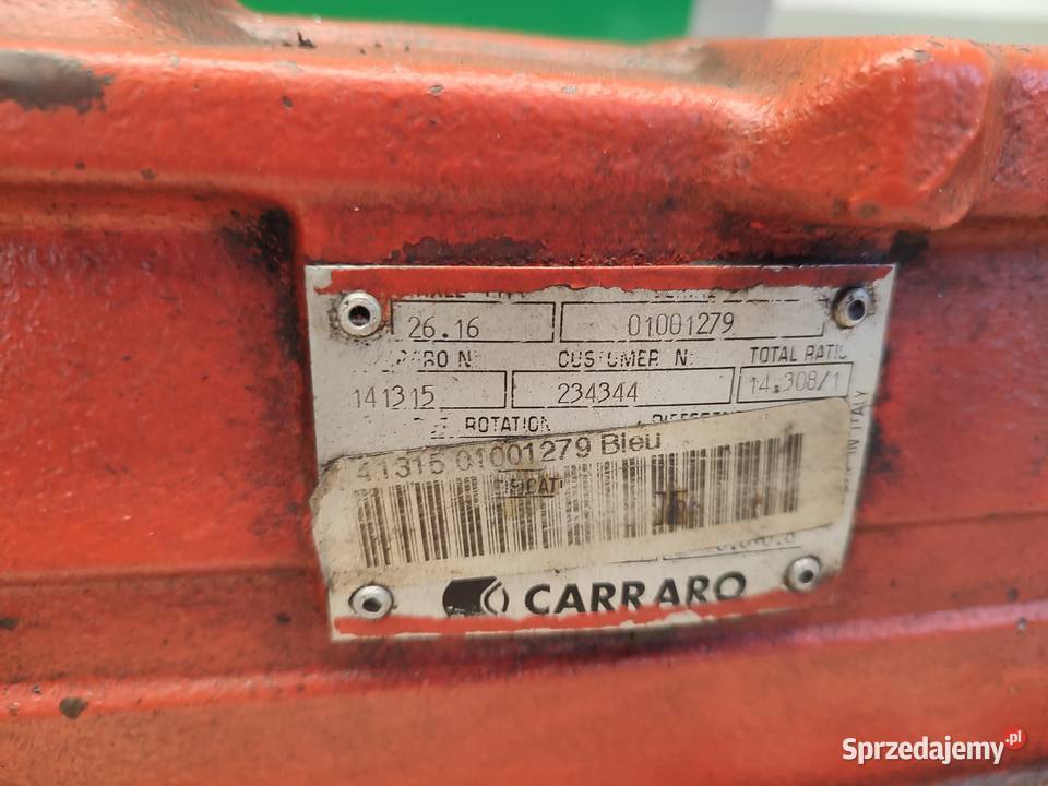 Obudowa mostu Carraro 141315 Wilkowo