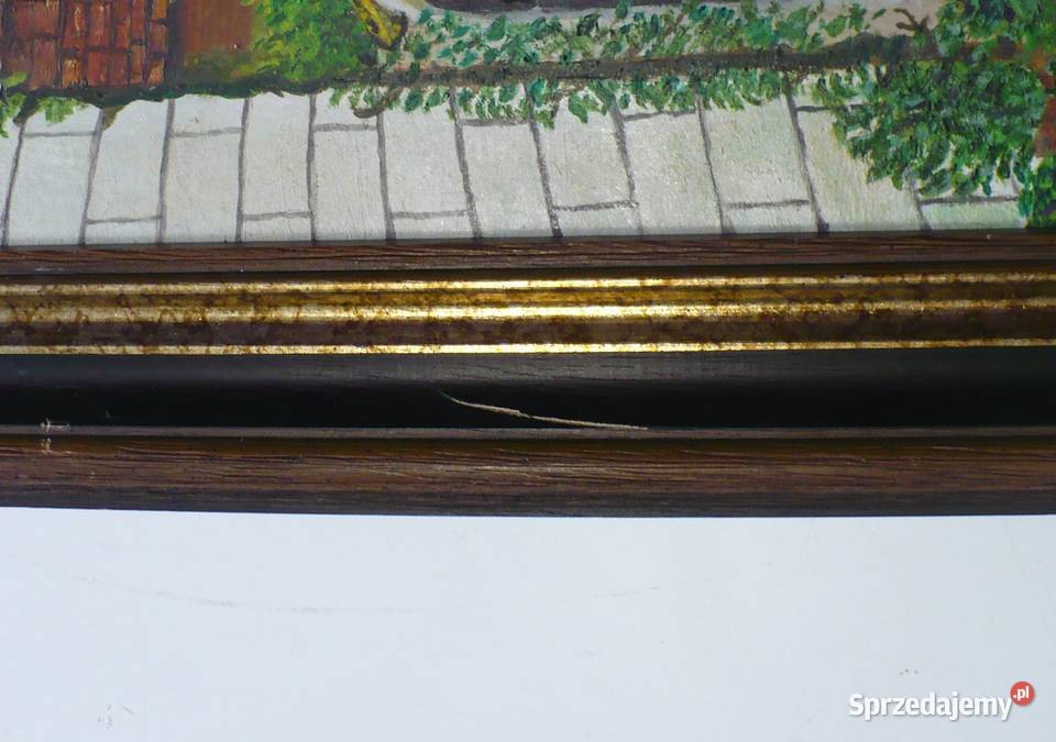 Obraz olejny Pejzaż miejski Białystok