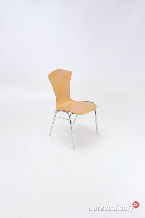 Krzesło drewniane do poczekalni Leszno