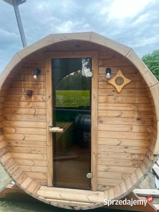 Od Ręki Sauna ogrodowa 2,5 m z piecem elektrycznym HARVIA 9 kW