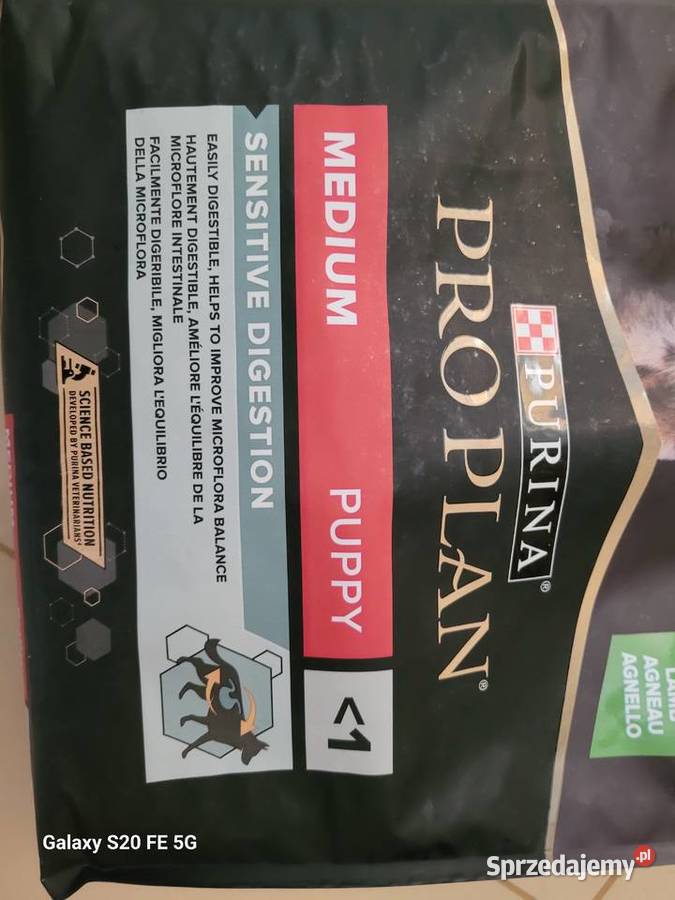 Karma psow 3 PURINA PRO PLAN średnie rasy