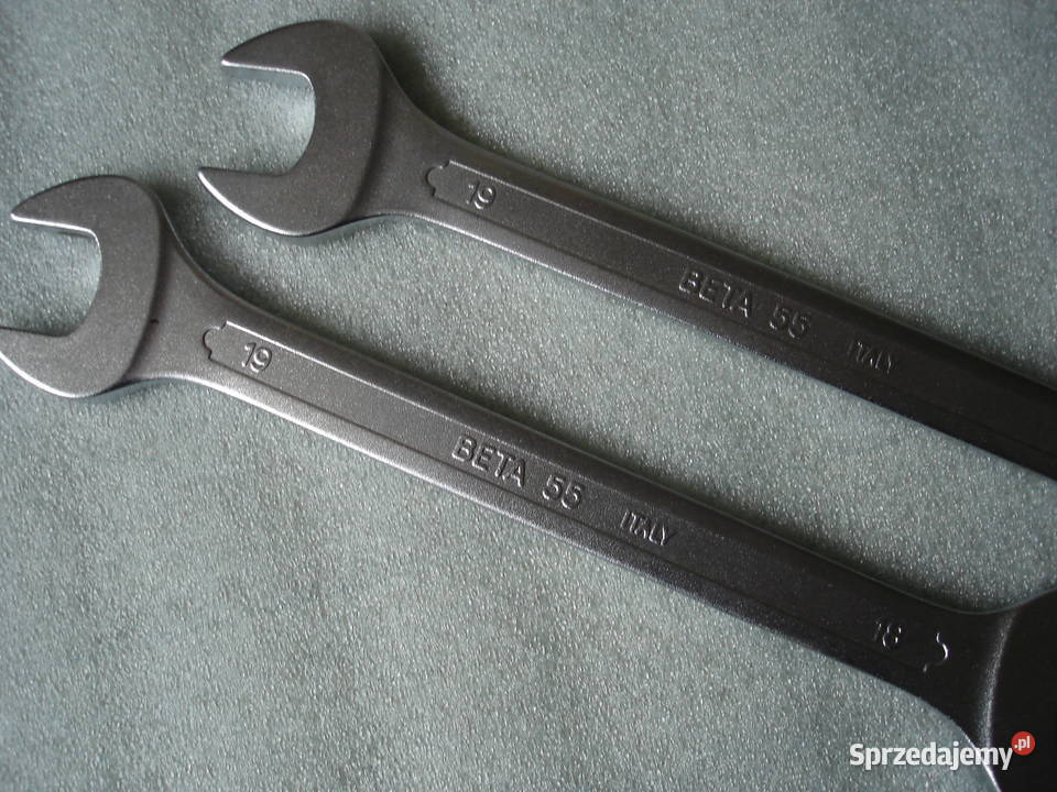 Klucz płaski dwustronny 19 x 18 mm fmy Beta Szczecin