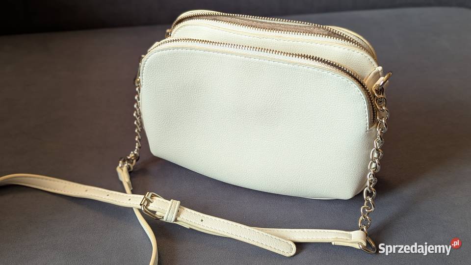 Torebka damska listonoszka trzykomorowa marki Białystok