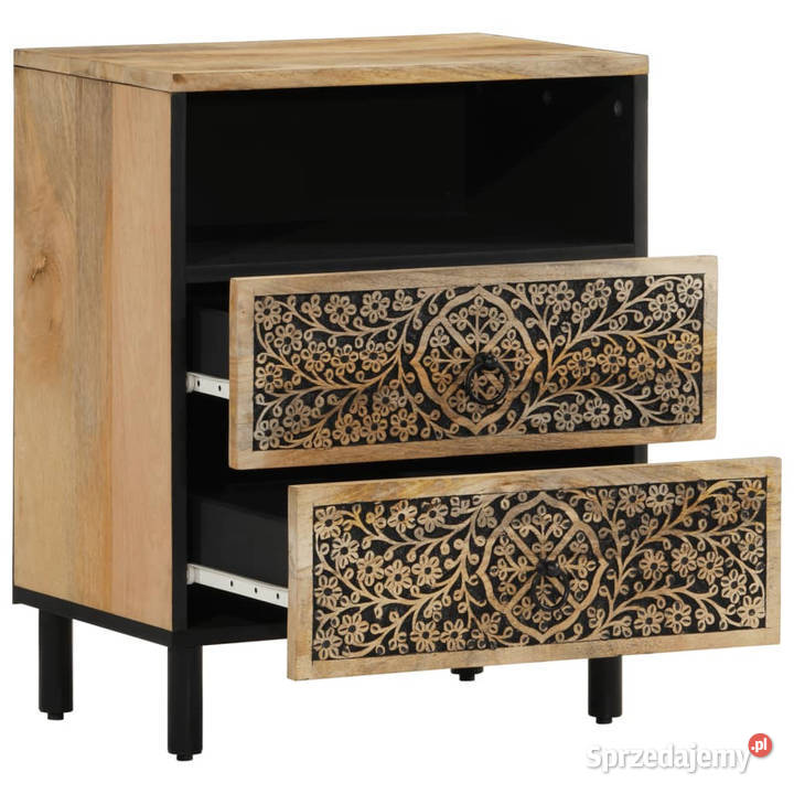 Szafka nocna 50x33x60 lite drewno mango WM358222 Warszawa sprzedam