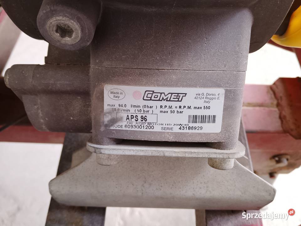 Opryskiwacz sadowniczy Ricosma 1500l Pilmet nieuszkodzony Zaczepiane lubelskie Opole Lubelskie