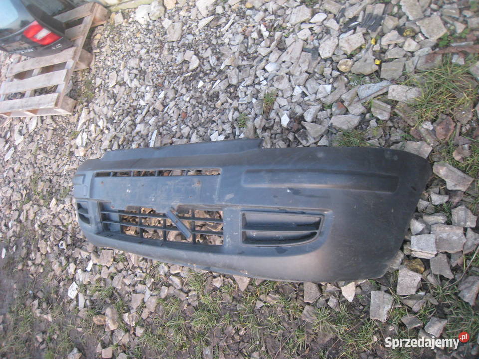 Zderzak przedni przód Fiat Panda II 03 czarny małopolskie
