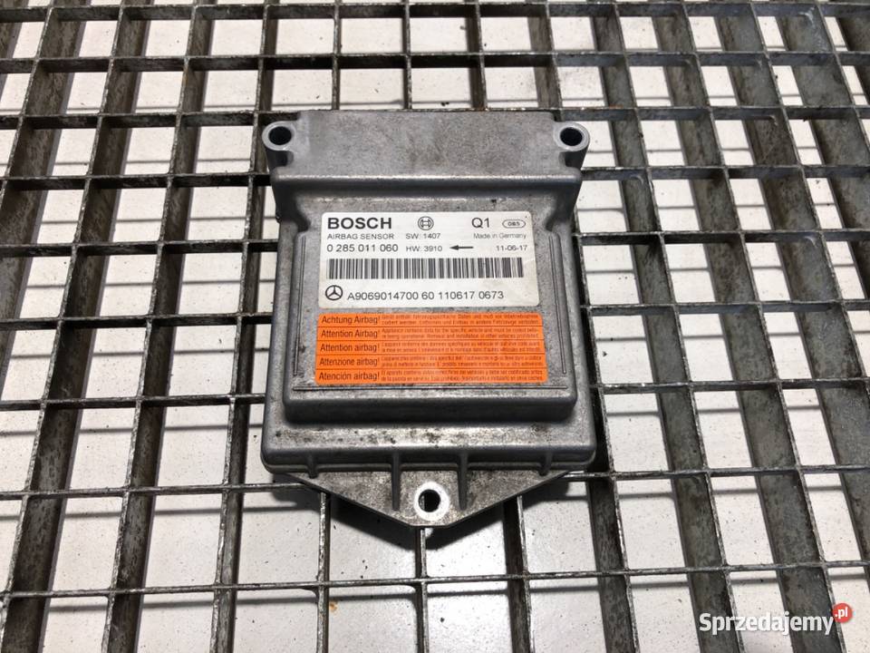 SENSOR AIRBAG MERCEDES W906 0285011060 CZUJNIK Poduszki powietrzne podkarpackie sprzedam