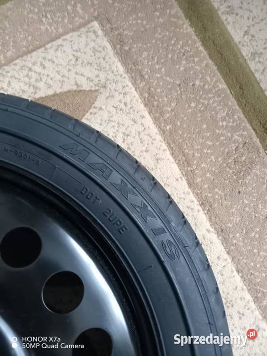 Koło dojazdowe Maxxis 16 5x105 z zestawem Kielce
