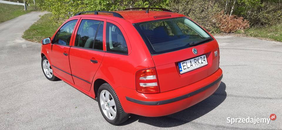 Skoda Fabia 20 MPI Klimatyzacja Rok produkcji 2004 Łask