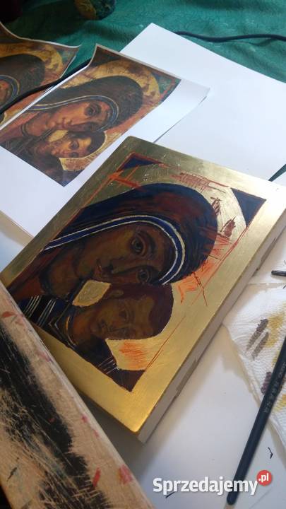 Ikona pisana Pantokrator Prezent wyjątkowy Szczecin