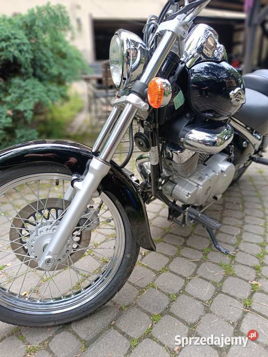 Suzuki Intruder 125 2007 przebieg 1450 Pokrowiec nieuszkodzony Suzuki Kraków sprzedam