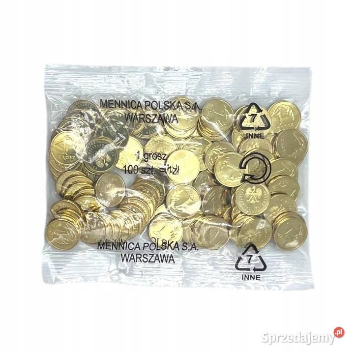 1 grosz gr 2024 MW Kolekcjonerski woreczek