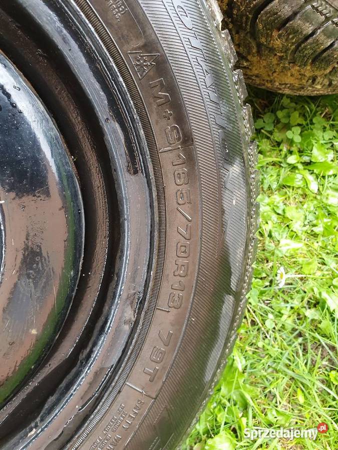 Koła Zimowe 13 16570 Vw 4X100 Opony felgi Rzepiennik Suchy