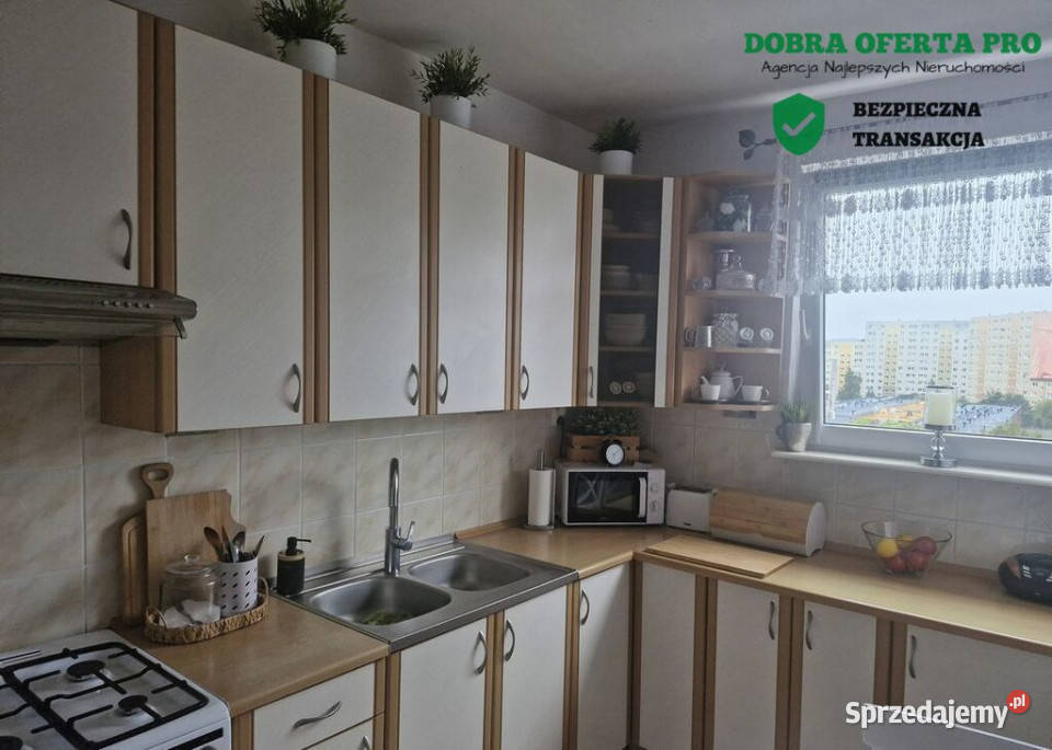 Przestronne mieszkanie 68 m z dwoma balkonami Gdańsk