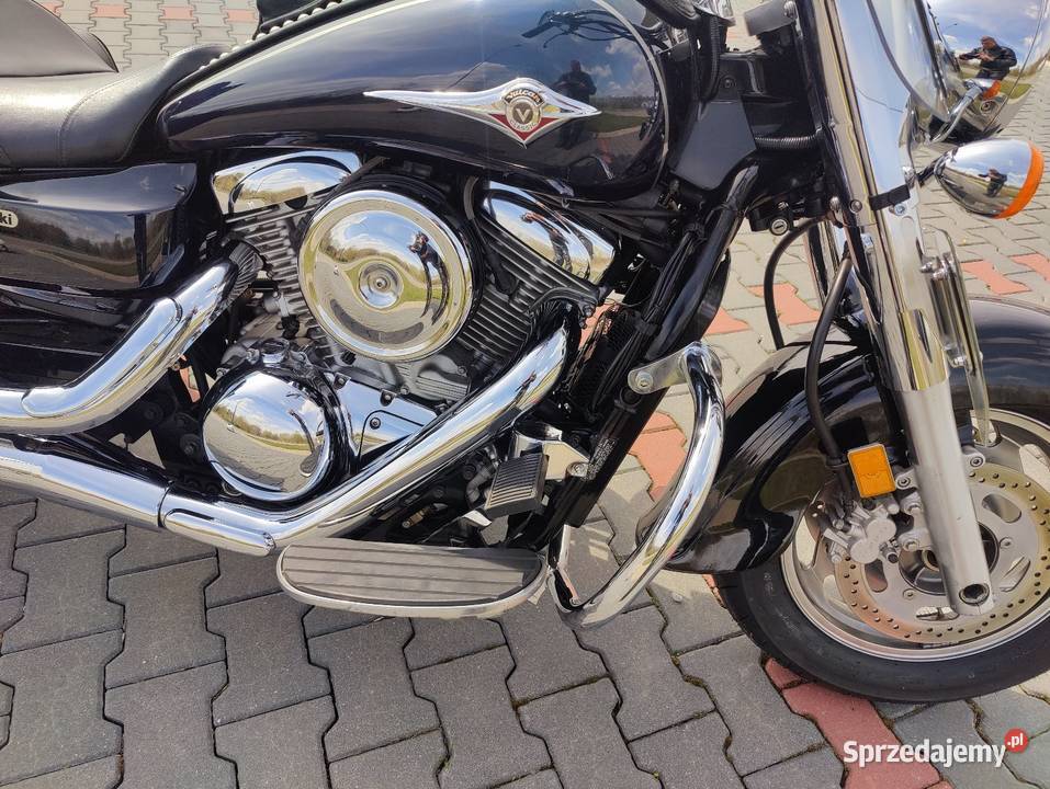 Kawasaki VN 1600 nowy przeb 3600 mil opony Rok produkcji 2004 Puławy