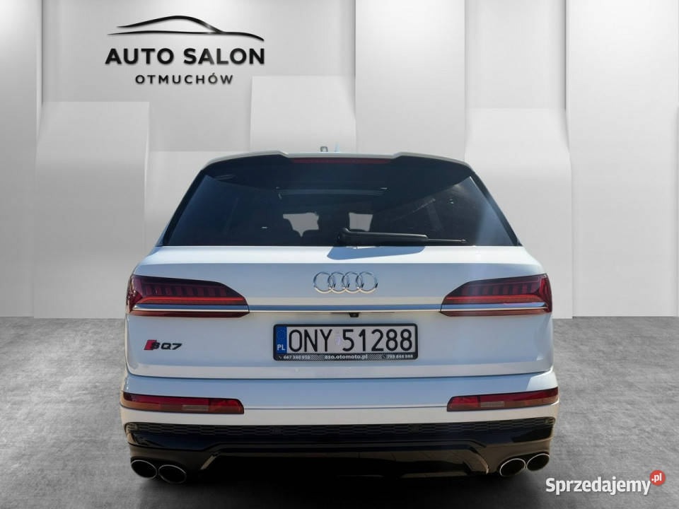 Audi SQ7 MASAZE pneumatyka WENTYLACJA hak skóra VAT marża Otmuchów