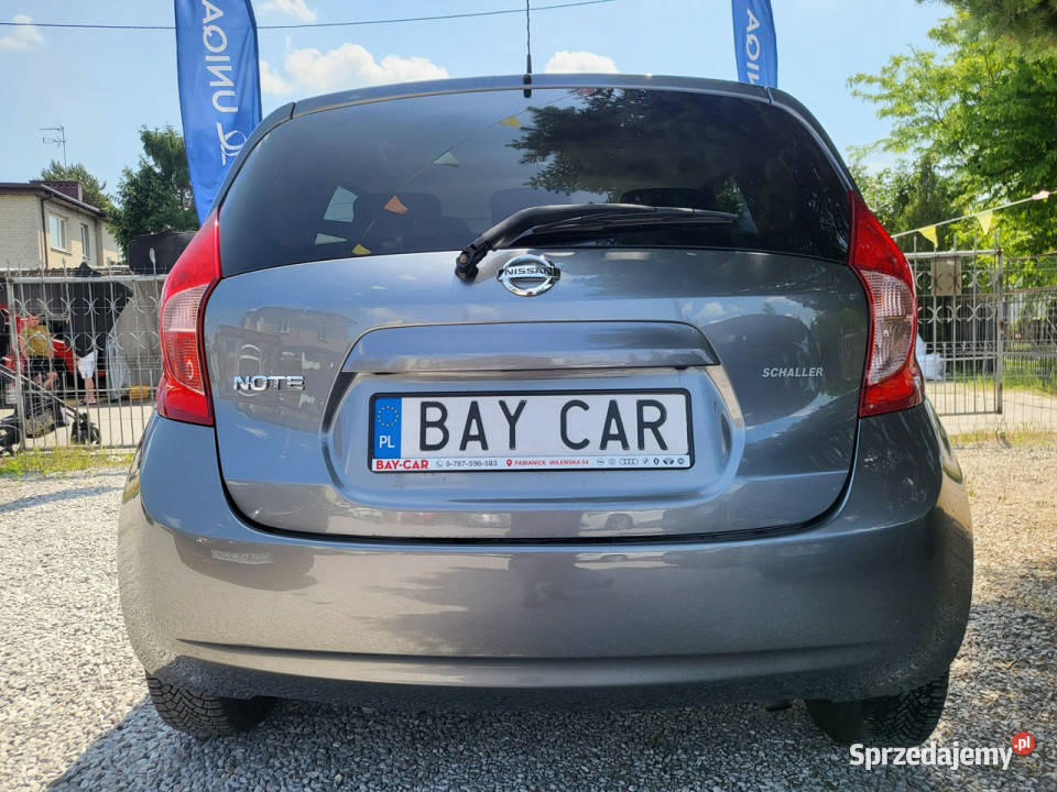 Nissan Note 12 80 I Właściciel Org Przebieg Z grafitowy