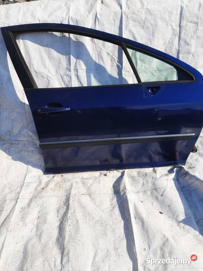 Peugeot 407 Drzwi prawe przednie prawy przód