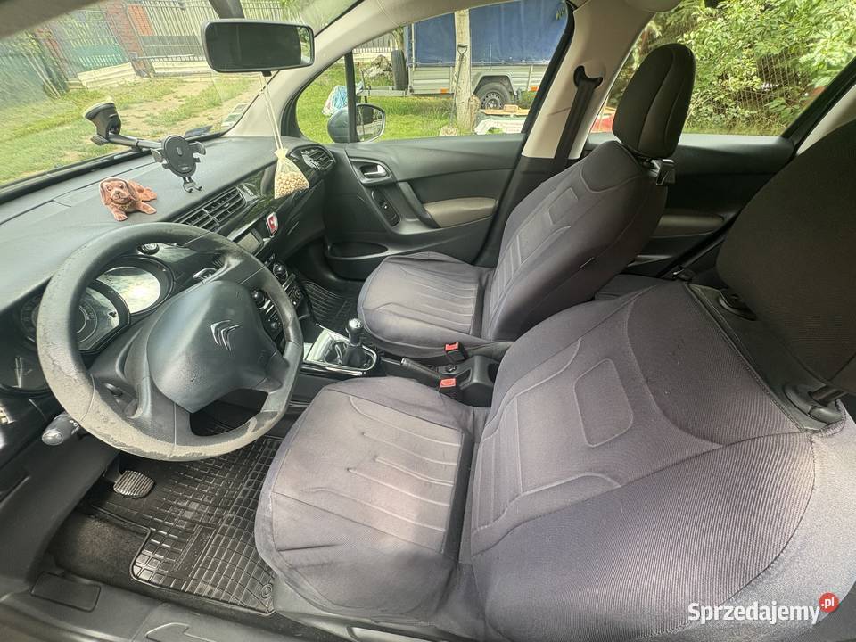 Citroen C3 2015 12 Benzyna Szary Zadbany Łódź