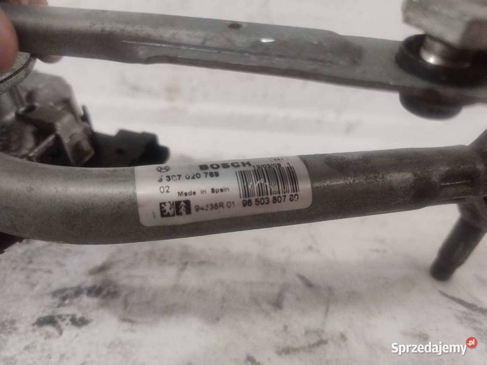 MECHANIZM WYCIERACZEK PRZEDNICH PEUGEOT 207