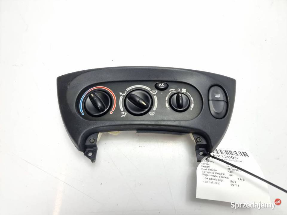 PANEL KLIMATYZACJI RENAULT MEGANE I 7700431718 Lipno