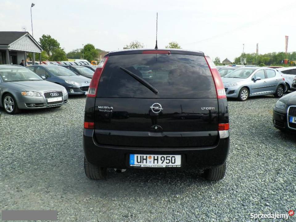 Do sprzedania Opel Meriva czarny Meriva wielkopolskie Wolica Pusta sprzedam