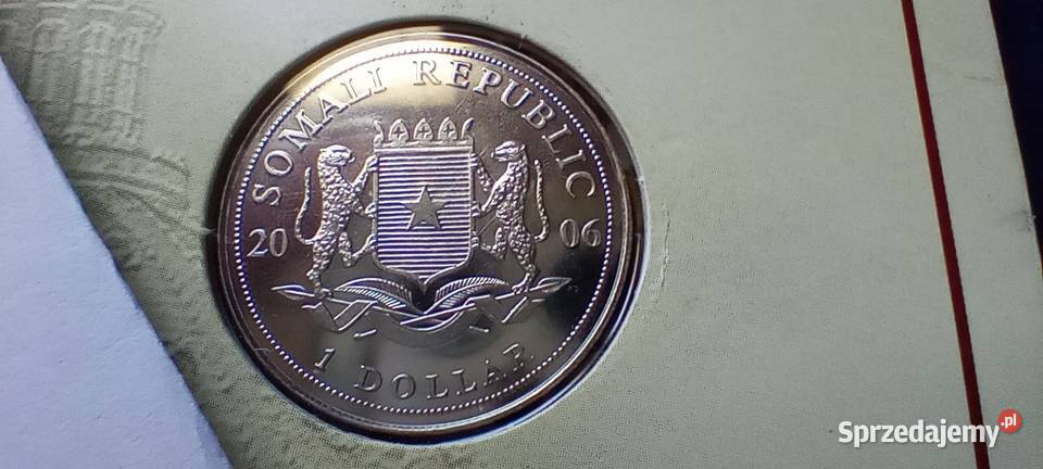 Stare monety 1 dolar 2006 Papież Jan Paweł II i Lesko