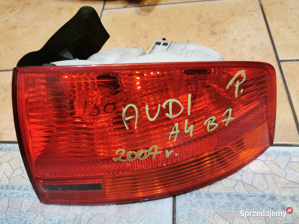 Lampa Tylna Prawa Audi A4 B7 SLine 2007r EUROPA Margonin