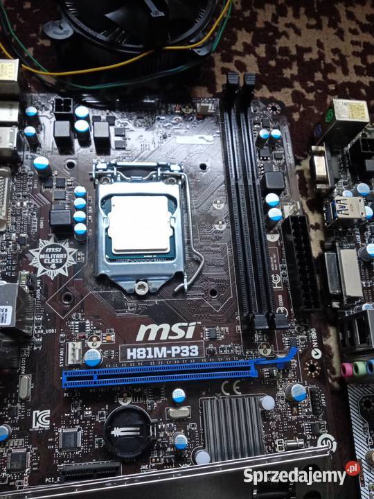 Sprzedam sprawne płyty z procesorami Myślenice