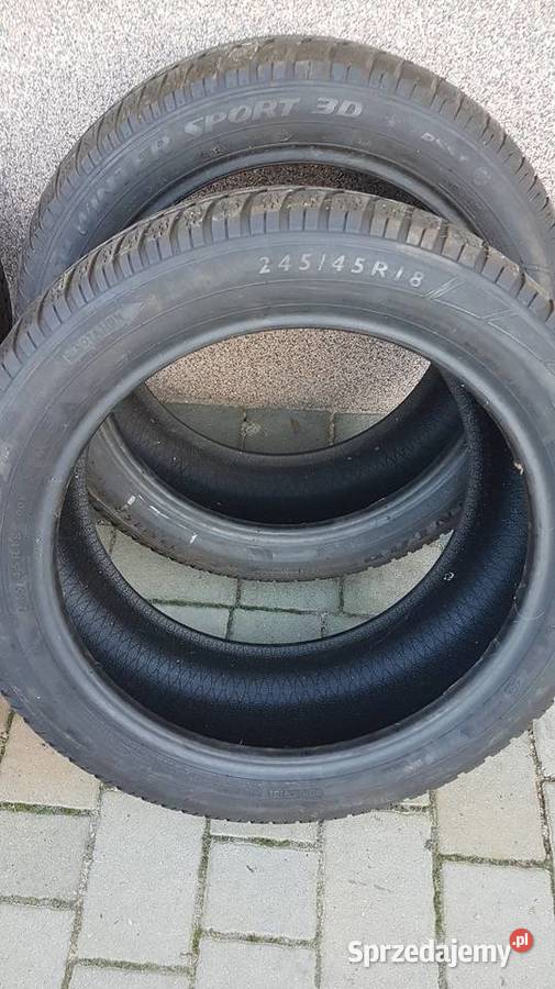 Opona 245 45 R 18 100V Dunlop Winter Sport 3D Ostrzeszów