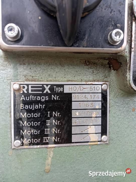Grubościówka REX 500 Wejherowo