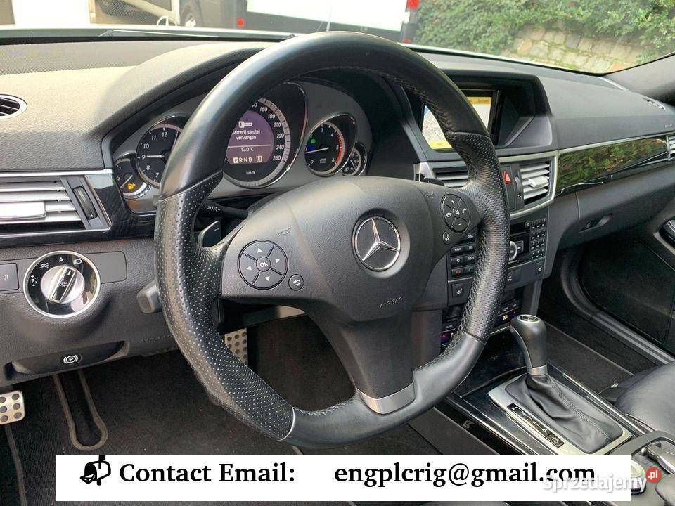 2011 MercedesBenz E 220 Avantgarde AMG Package automatyczna sprzedam